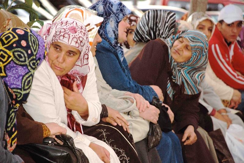 Local women in downtown Istanbul. IRT Photo by Owen Hardy