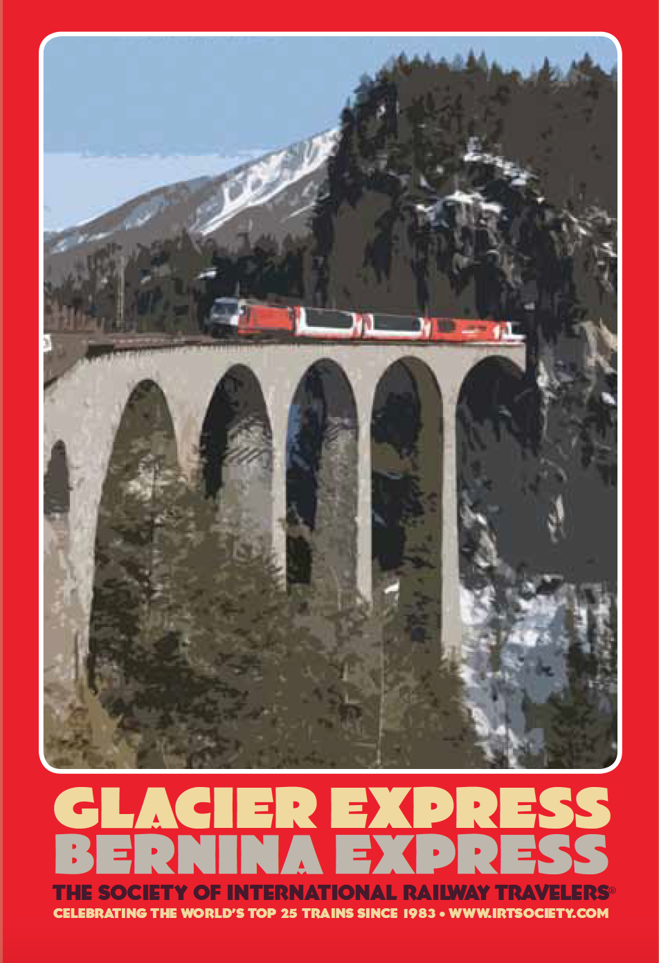 IRT Glacier:Bernina Express Poster
